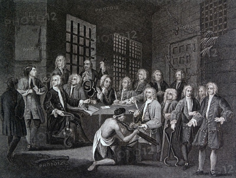 Engraving by William Hogarth