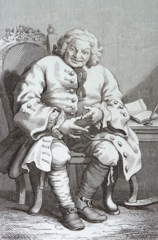 Engraving by William Hogarth