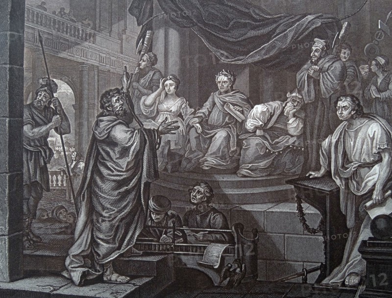 Engraving by William Hogarth