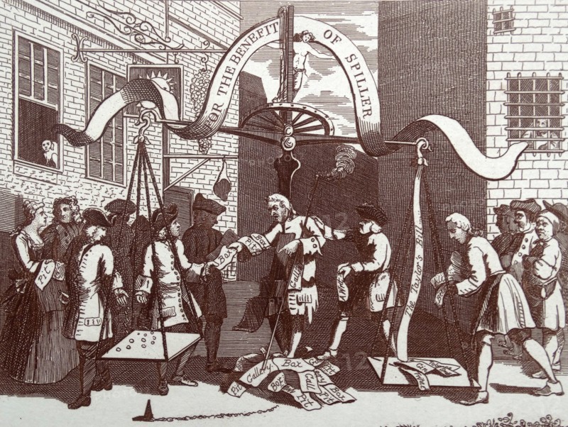 Engraving by William Hogarth