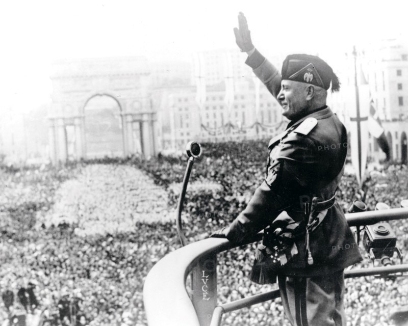 Benito Mussolini (1883 â€ì 28 April 1945) Italian politician,