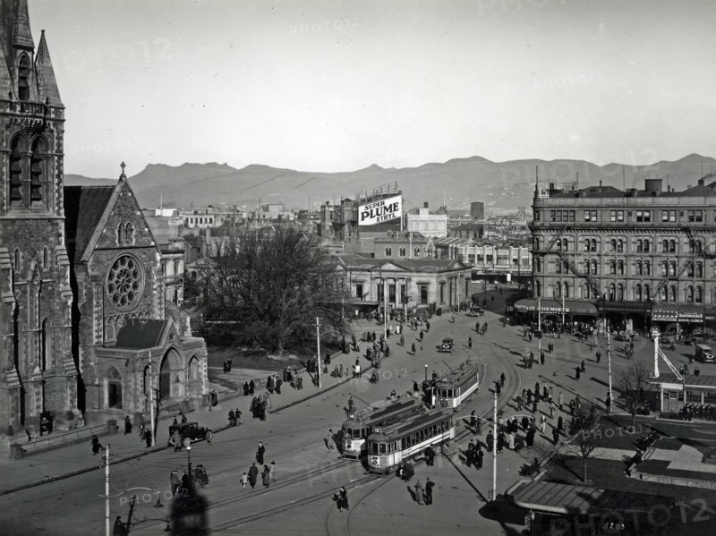 Christchurch city centre, New Zealand