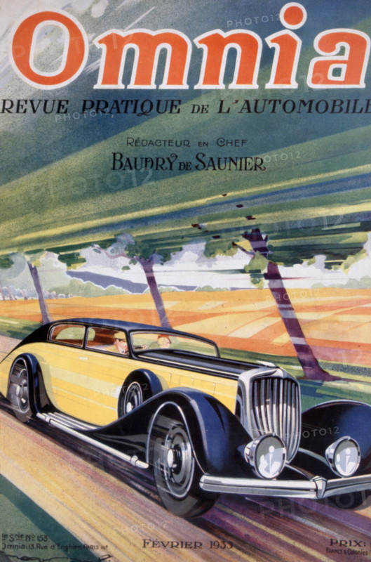 Cover of Omnia Motoring magazine