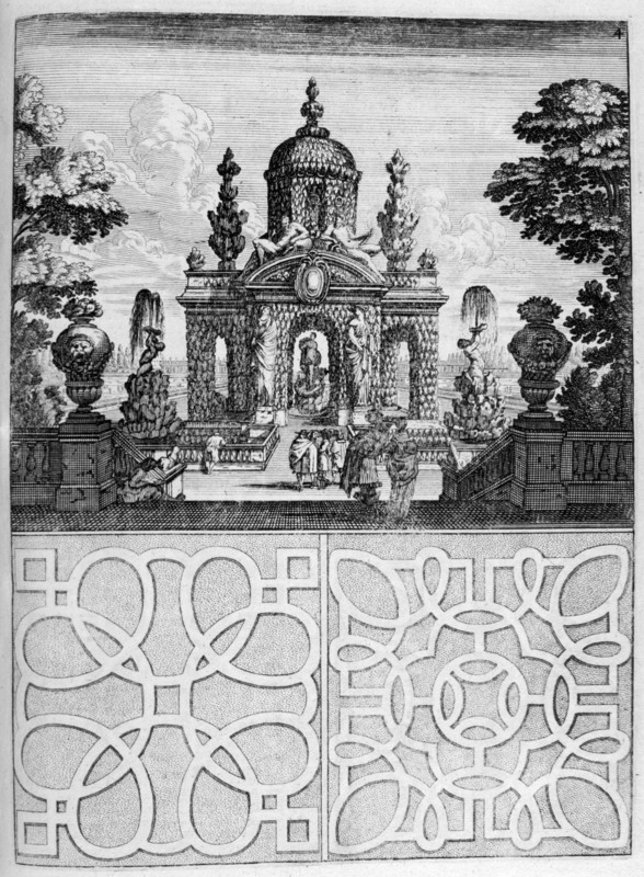 Illustration from  'Architectura Curiosa Nova'