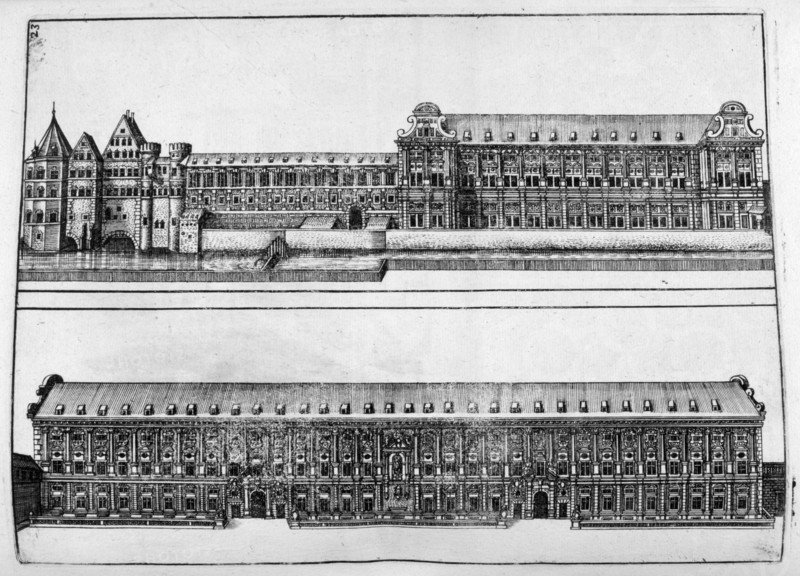 Illustration from  'Architectura Curiosa Nova'