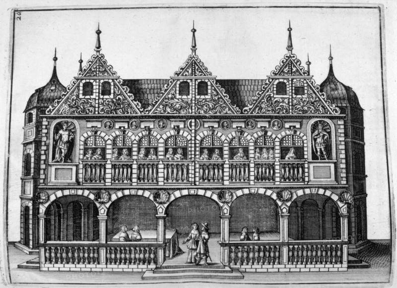Illustration from  'Architectura Curiosa Nova'