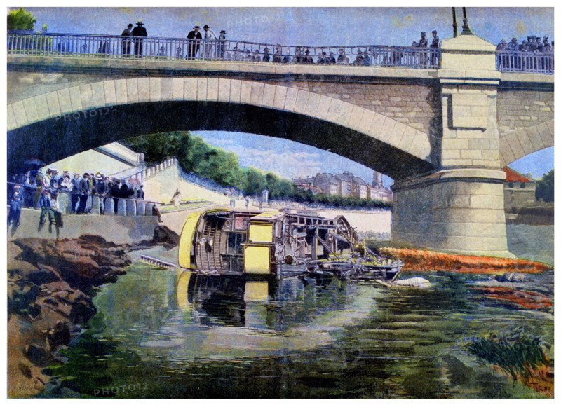 Terrible tram accident at Besancon, France