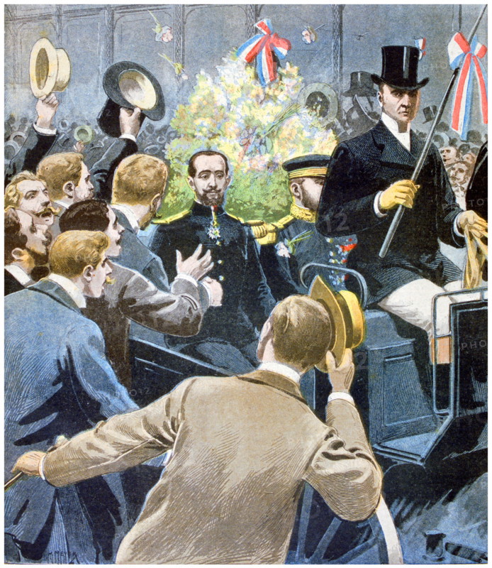 Arrival of Colonel Marchand in Paris 1899