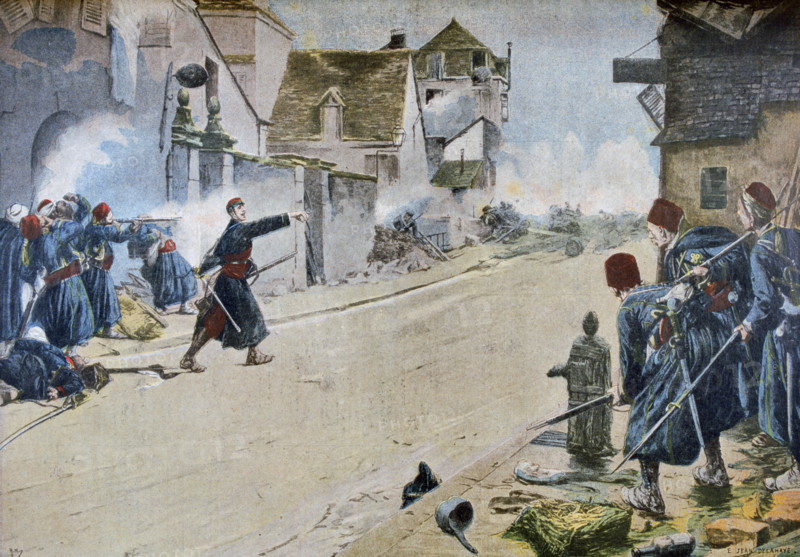 Paul Deroulede at the Battle of Montbeliard