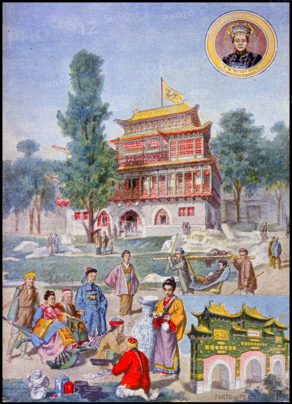 Chinese Pavilion at the Exposition Universelle of 1900