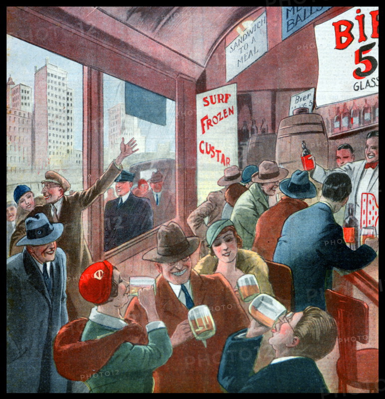 The end of prohibition in the USA