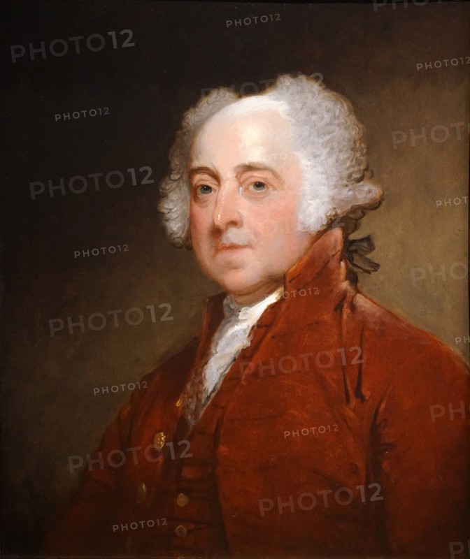 Portrait of John Adams, by Gilbert Stuart