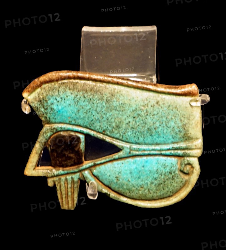 Eye of Horus, Amulet, ancient Egyptian, 1075-945 B
