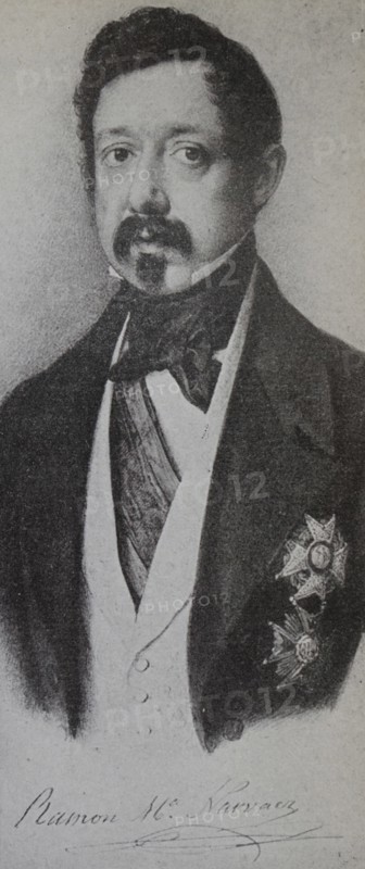 Portrait of Ramón María Narváez, 1st Duke of Valencia