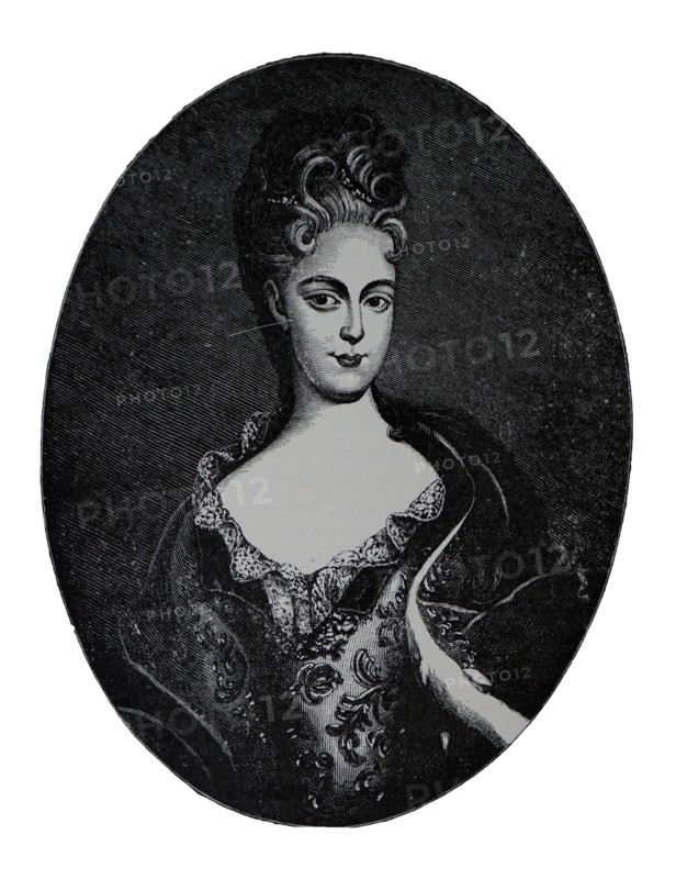 Engraved portrait of Princess Charlotte of Wales