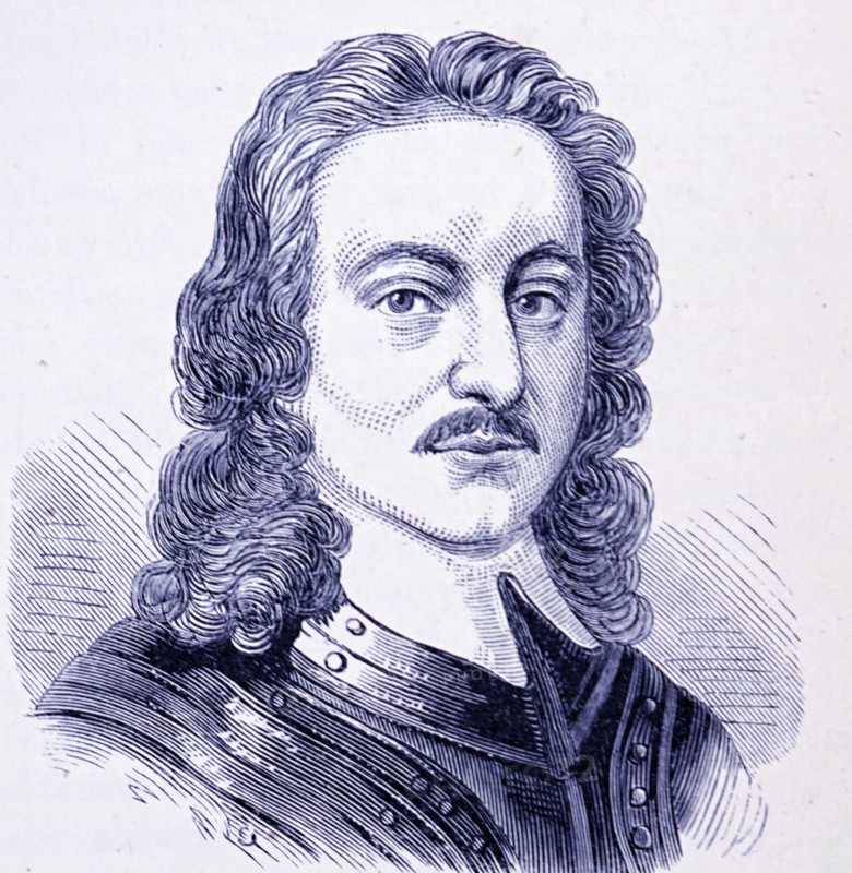 Engraved portrait of John Hampden