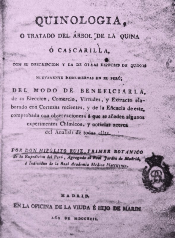 Treaty of Quirologia by Hipólito Ruiz López