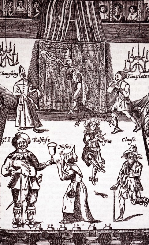 Frontispiece of Francis Kirkman's 'The Wits'