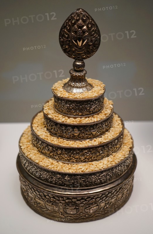 Rice mandala from Tibet