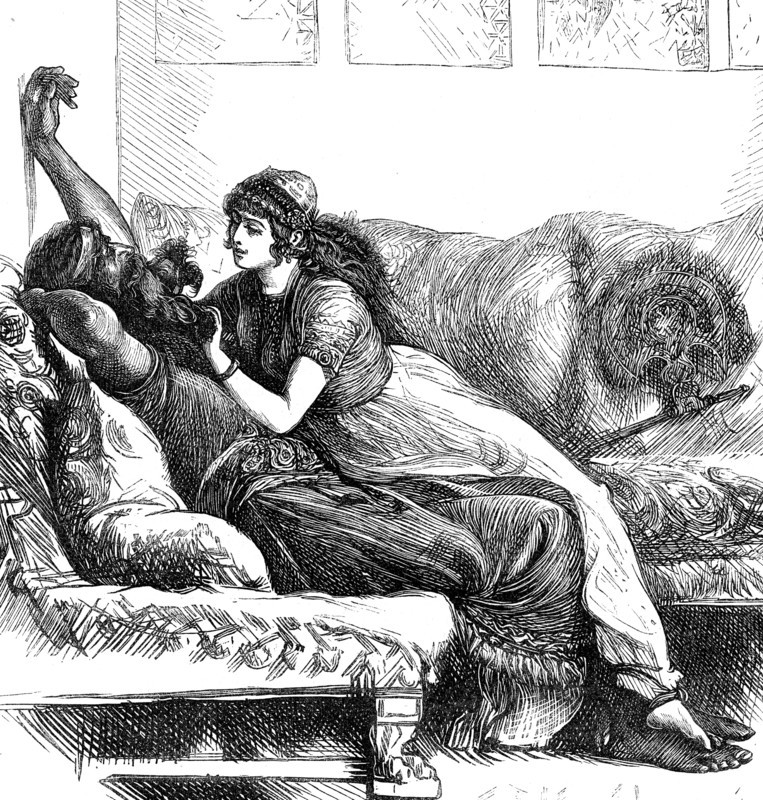 Delilah was a woman in the Book of Judges, whom Samson loved, and who was his downfall