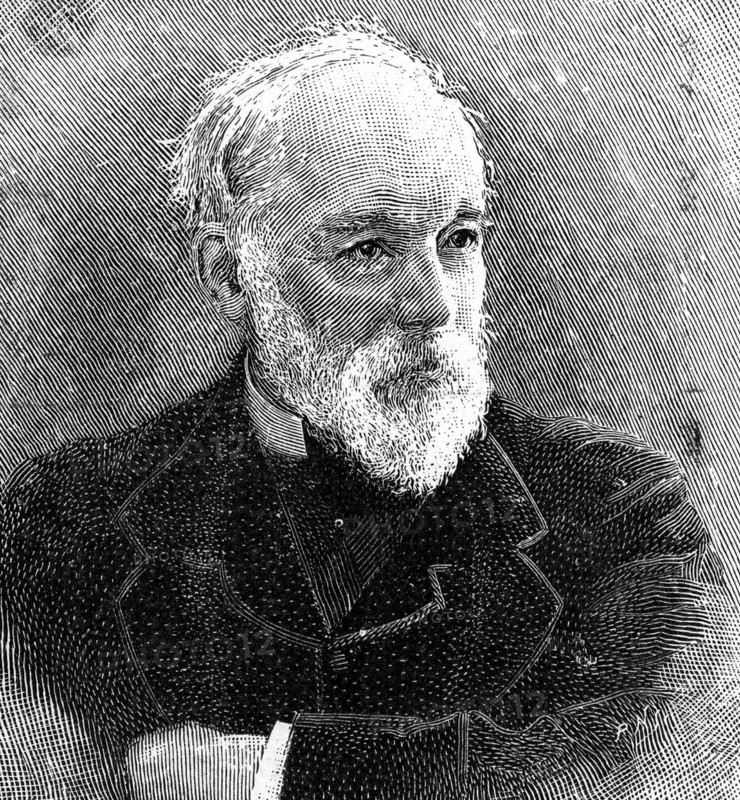 Portrait of a pensive man with beard