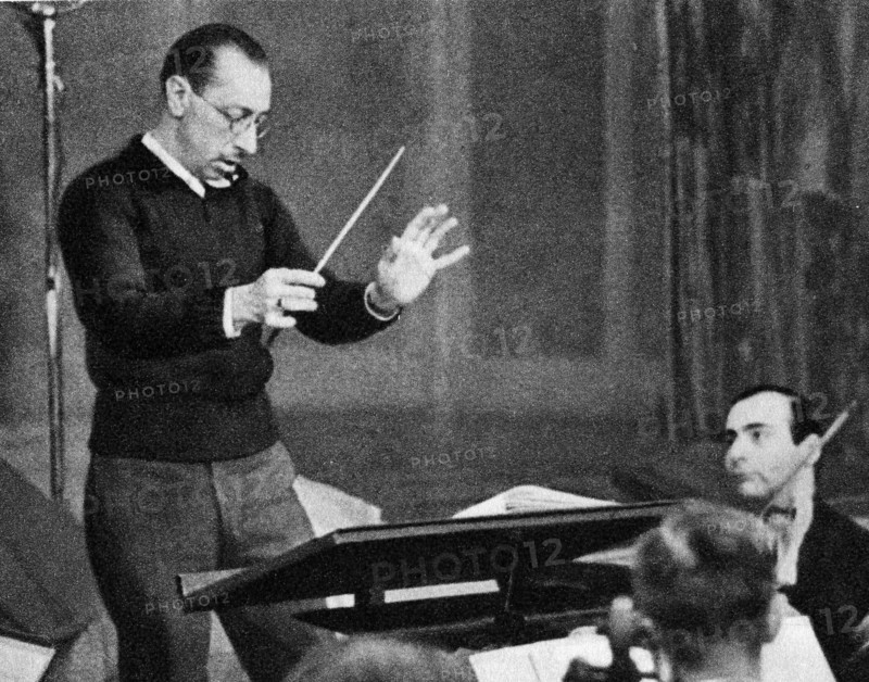 Photograph of Igor Stravinsky