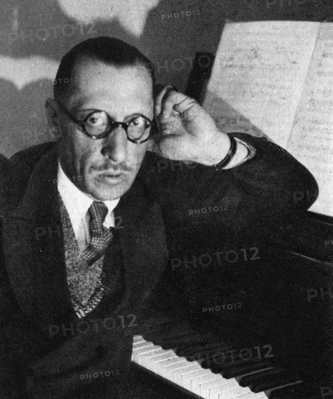 Photograph of Igor Stravinsky