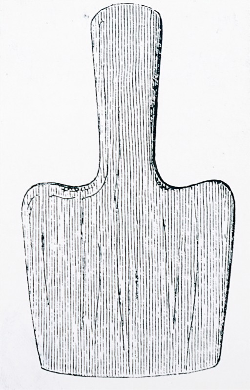 Wooden butter spade