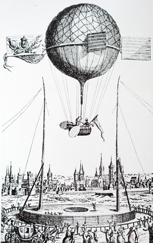 Emile Gire's balloon