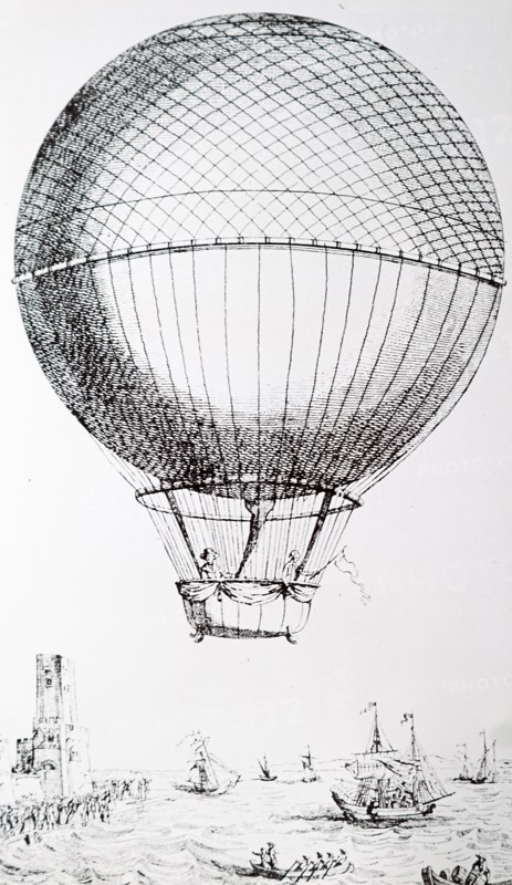 Louis-Bernard Guyton de Morveau's ascent from Dijon