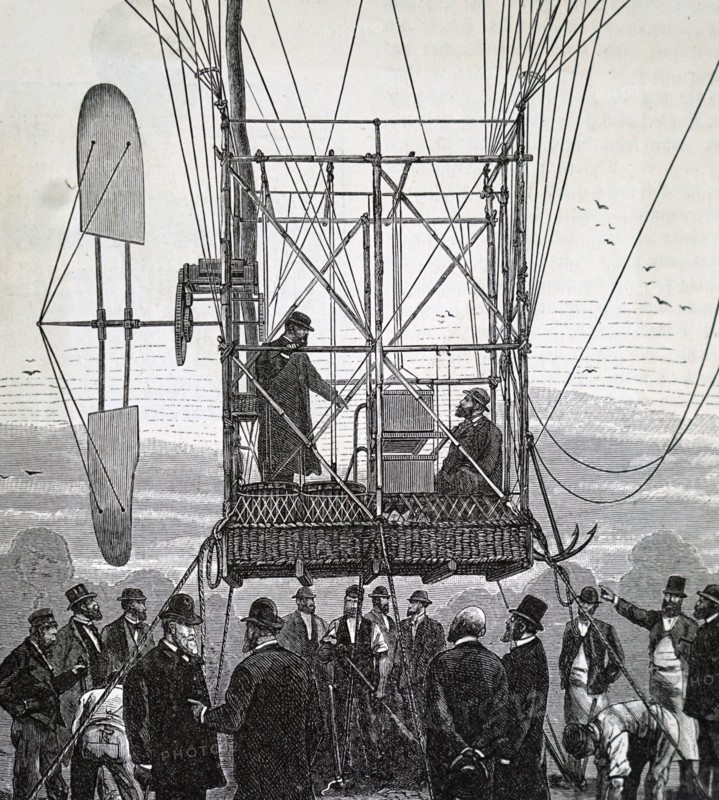 An idea for a sailing balloon