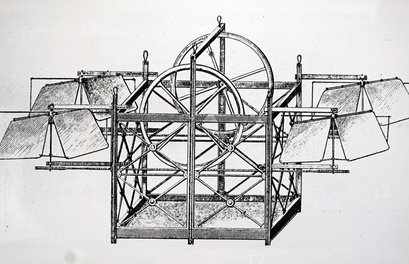 Van Hecke's propeller to allow balloons to rise and descend at will