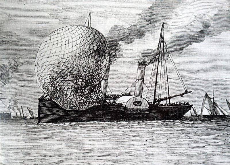 The Calais Packet rescuing Colonel Brine and Mr