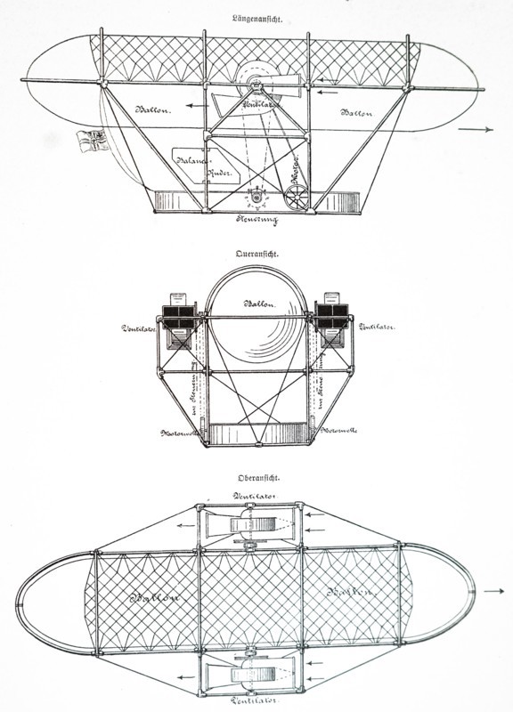 Design for a German Air-Balloon