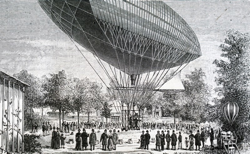 A French air-ship