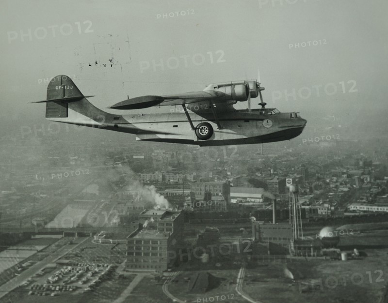 Photograph taken of the Australian plane CF-IJJ Dated 20th Century