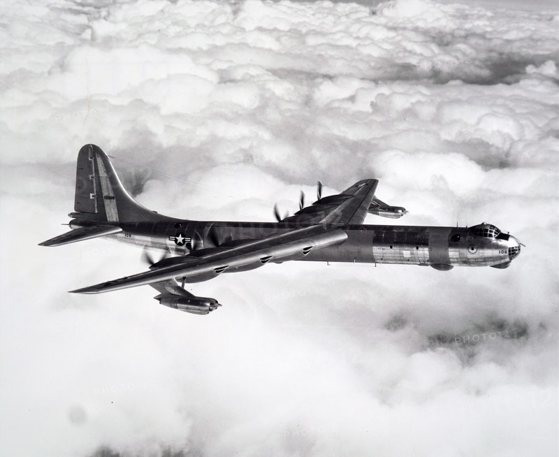 Photograph of a Convair B-36 Peacemaker