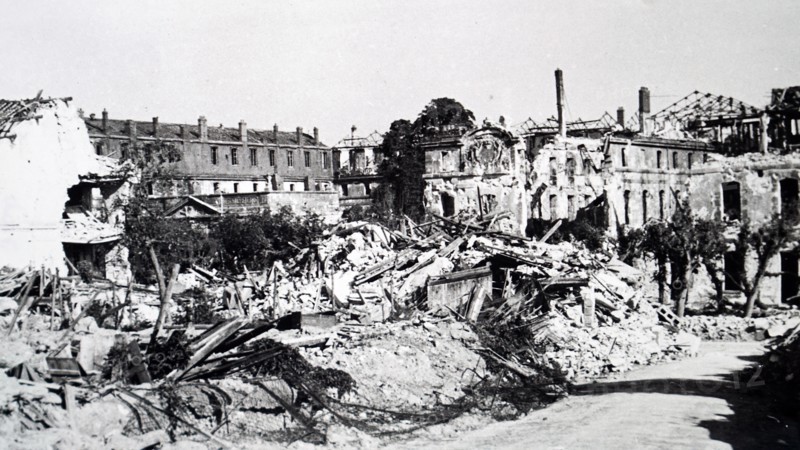 Destruction of the École spéciale militaire de Saint-Cyr, 1944