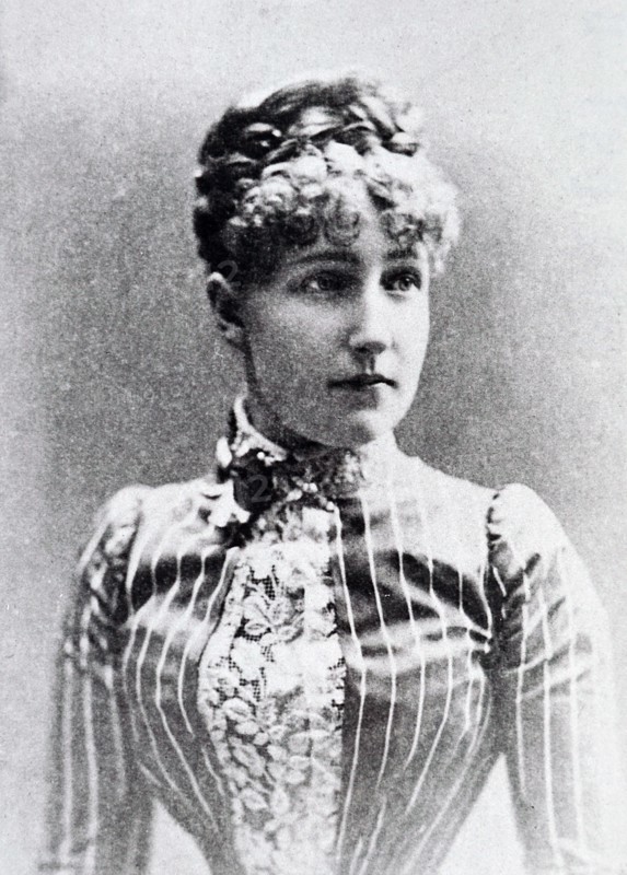 Photograph of Princess Stefania of Sax Coburg Gotha, daughter of King Leopold II of Belgium, and consort of the hereditary Archduke Rudolf of Austria