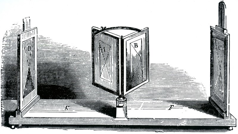 A Wheatstone stereoscope