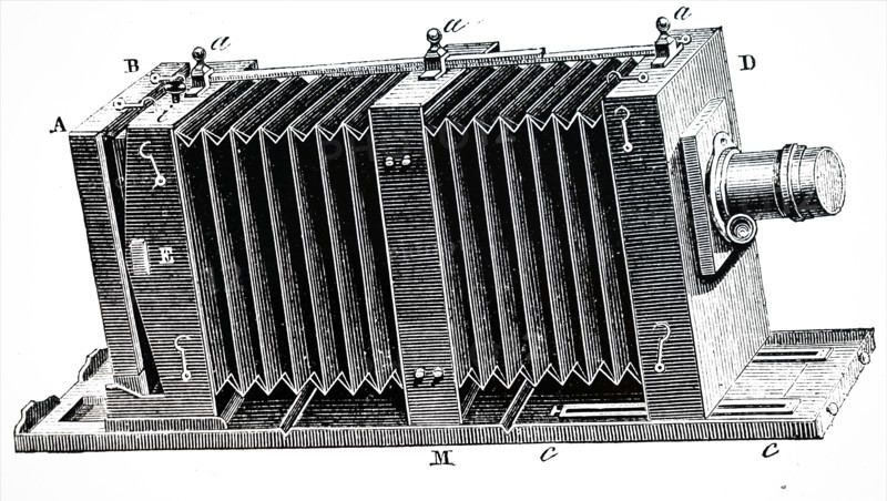 A bellows camera