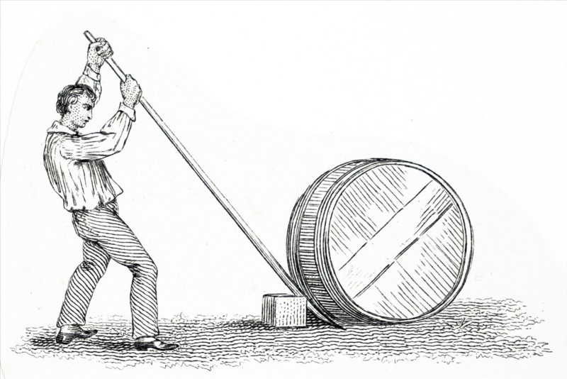 Various applications of the inclined plane