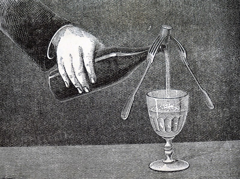 An experiment that demonstrates the centre of gravity