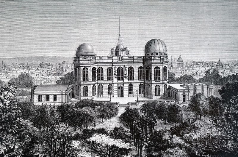 The exterior of the Paris Observatory