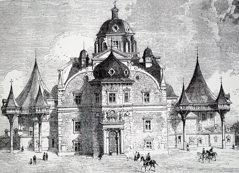 Tycho Brahe's Observatory in Uraniborg, a school in Sweden