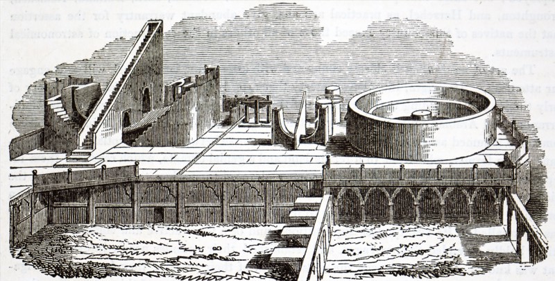 Jai Singh II's observatory in Delhi, Indian