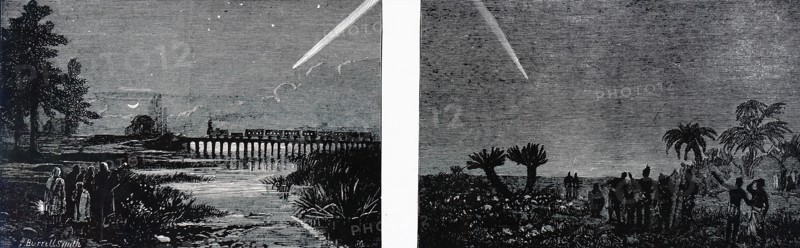 The Great Comet of1882 seen from India