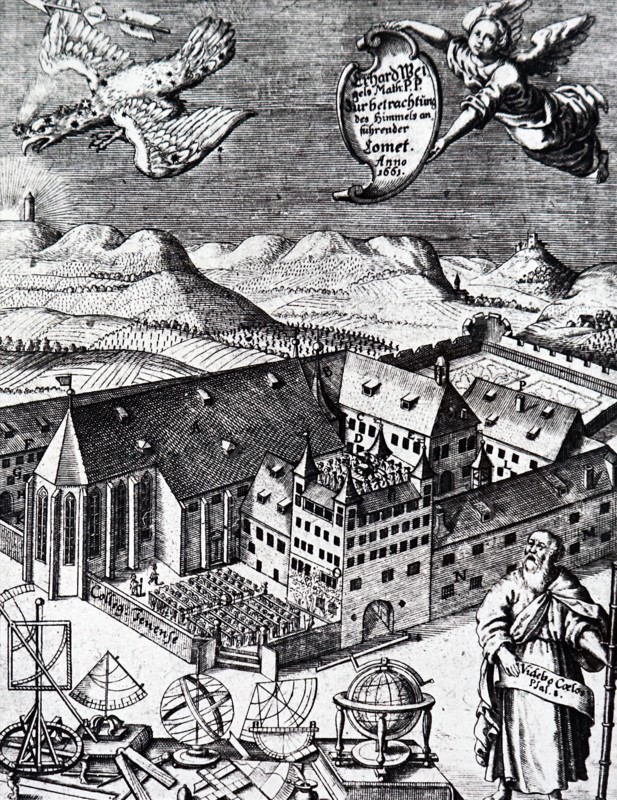 Observations from the Johannes Hevelius's observatory at Gansk