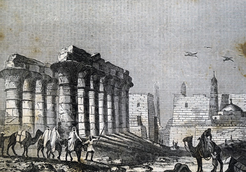 The Colonnade at Luxor, Egypt