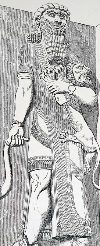 The great Assyrian hunter, Nimrod
